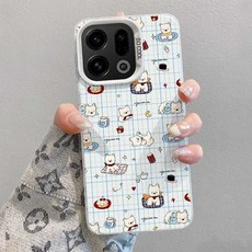 創意小狗搖搖樂防摔手機殼, 1個, 披風小狗,OPPO Find X9