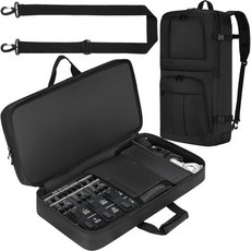 기타 페달 보드 가방 케이스 23.2x11.4x3.7'' Boss ME-80 / GT-1000 GX-100 ME-90 멀티 포켓이 있는 이펙트 휴대용 보드용 부드러운 케이스와, 기타 페달 보드 가방 케이스 23.2x11.4x3.7'