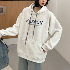 돌아라 패션 남녀공용 후드티 캐주얼 후드 맨투맨