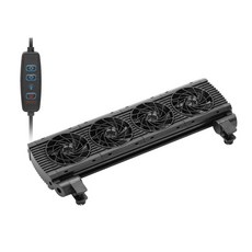 수족관 칠러 어항 냉각기 조절 가능 정숙한 선풍기 냉각 금속 선풍기, unserviceable, useless, c, 1개