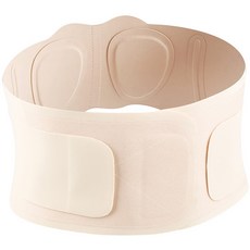 纖薄透氣運動護腰帶，高彈力塑形，舒適支撐，男女通用款, 膚色, 1個