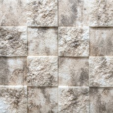 쿠셔니 폼블럭 폼벽지 접착식단열벽지 붙이는벽지 70cm x 70cm, 스톤베이지, 1개