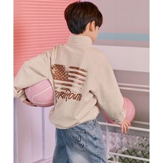 지프 JEEP JEEPKIDS 히스토리 루트 반넥 맨투맨KR5TSU850MB 410127