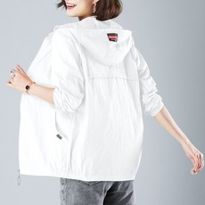인기폭발 여성 여름 바람막이 얇은 후드바람막이 잠바 초경량 햇빛 차단 옷 여름 자켓 FY2601