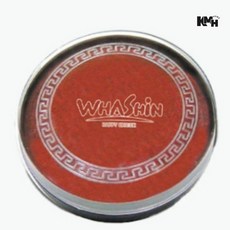 원형 인주 소 4개 매표인주 인주통 회사도장