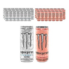 몬스터 에너지 울트라, 1세트, 울트라 24개 + 피치 킨 24개