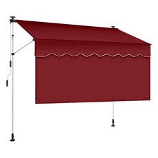 접이식 어닝 차양막 농막 테라스 가림막 차고 햇빛가리개, 폭 2mx신축 1.2m