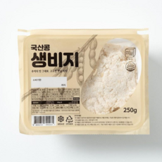 [정담두부집] 콩비지 생비지 국산콩100% 250g (냉동보관), 10개
