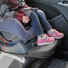 자동차 카시트 보호겸 무릎 보호 쿠션 발받침, 1개, Gray