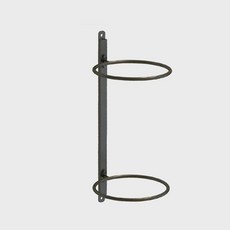 공 진열대 강당 거치대 전시대 농구공 체육관 정리 소형 수납 스탠드 스틸, 도톰 블랙 2단, 1개