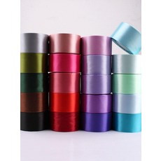 [감성 리본] 헤어핀부자재 리본만들기 공단 헤어클립, 30. 그린