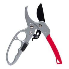 ZioBiz 棘輪修枝剪 園藝剪刀 紅色, 1個