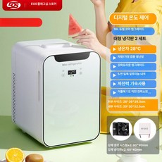 미니 냉장고 소형 냉동 냉장 가정용 차량용 사무실 학생용, 기본 모델명/품번, 18L 듀얼 디지털 1 단계 디지털 온도조절 2세트 칩