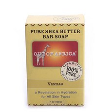 Out of Africa 퓨어 시어 버터 바 솝, 120g, 1개, Vanilla