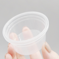 클위몰 클립보관통 투명보관통 원형케이스