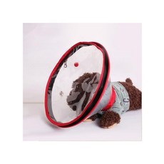 강아지 산소 고양이 산소마스크 깔때기 넥카라 투명 반려동물용 네뷸라이저 링