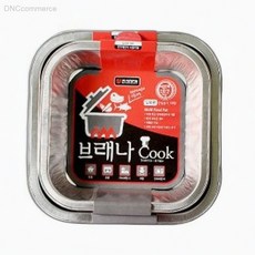 브래나 직화 알루미늄 일회용 사각 냄비 3P 숯불용 마라탕, 상세페이지 기재