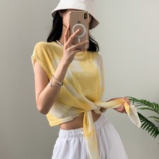 댄마샵 물나염 망사 절개 나시티 방송댄스복 줌바댄스복 에어로빅복