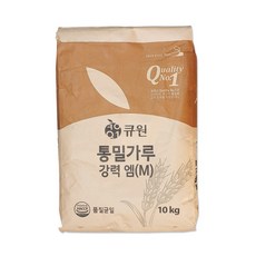 큐원 통밀가루 강력 M, 10kg, 1개