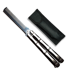 타이거피스트 무나사 발리송 트레이너 뼈리송 버터플라이나이프 나비칼 파우치포함, 빗리송, 1개