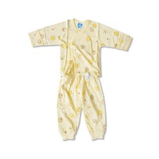 童馨 新生兒純棉綁帶長袖肚衣套裝