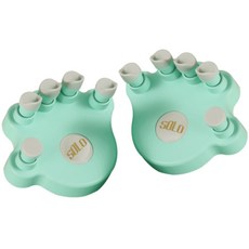 피아노손교정기좌우1세트 운지법연습 손가락힘기르기, 상품선택, 피아노손연습기-민트, 1개