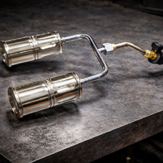 알덴 다용도 가열작업용 LPG 가스토치 아스팔트 방수 제설 토치 2m BIG1000 전장 1000mm, 1개