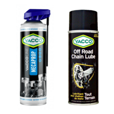 야코 오프로드 습식 오토바이 바이크 체인루브 구리스 체인 디그리셔 세척제 세트 프랑스 직수, 1개