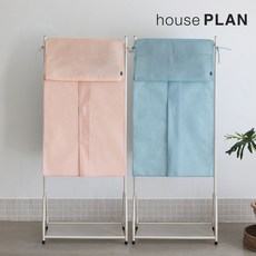 보람스마켓 유니크 블라인드 행거커버 미니 먼지차단 헹거카바 행거가리개 행거가림막 행거덮개, 인디핑크