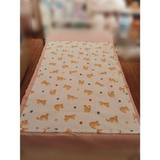 모던하우스 마미허그 소프트워싱 리틀치타 낮잠줄누비 양면패드 100X150, 사진참조, 1개