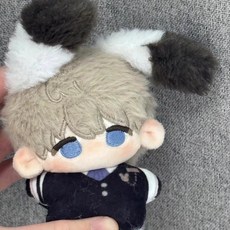 戀與深空 沈星回屬性10cm棉花娃娃 乙游男主周邊同人公仔 可愛禮物, 1個, 10cm,沈星回