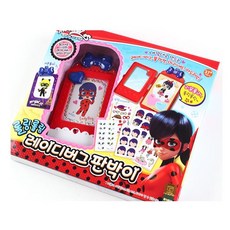 위드림 토이트론 레이디버그 판박이 만들기놀이, 혼합색상, 1개