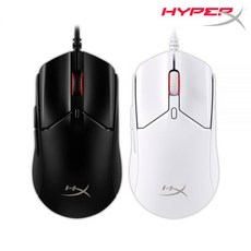 하이퍼엑스 펄스파이어 헤이스트2 유선 게이밍 마우스 게임용, 화이트(6N0A8AA)
