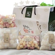 전통 한과 모듬 선물 세트 유과 강정 방울 다식 구성 명절 제수 선물용 고급, 1개