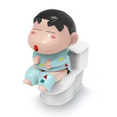 짱구 변기 물총, 1개, 블루