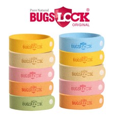 벅스락 방충용 손목밴드 랜덤발송, 3.5g, 10개