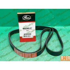 (汽車零件專家)雙龍 MUSSO 2.3 6PK2155 K0606849 GATES 皮帶 發電機皮帶 GATES