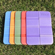 등산 캠핑 피크닉 소풍 필수품 접이식 휴대용 매트 plu+903Io, 퍼플, 1개