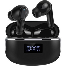 실시간 언어 AI 번역기 이어버드 iOS 및 Android용 앱 지원과 원활한 144 번역 Bluetooth 5.3 연결 - 오디오 블랙, 음성언어 휴대용 번역기 번역장치 블루투스 언어 실시 이
