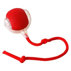 智能逗貓球 自動逗貓玩具 貓咪互動玩具, 紅色, 1個