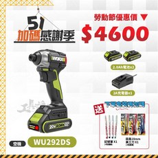 威克士 WU292DS 套裝, 1個