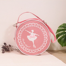 드레스하우스 여아용 발레리나 탬버린 크로스백