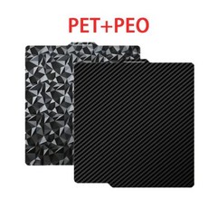 밤부랩 P2S 빌드 플레이트 P1S X1C 페이 텍스처드 257x257 H1H PEY Peo 시트 스프링 스틸 밤부랩 P2S 밤부랩 P1P 핫베드용, Double side PEO-PET