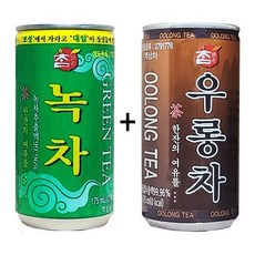 참맑은 녹차 175ml(30캔) + 참맑은 우롱차 175ml(30캔), 175ml, 1개, 1개입