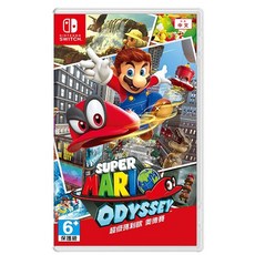 Nintendo Switch 超級瑪利歐 奧德賽 中文版 6+, 日文封面 中文版