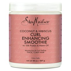 Shea Moisture 椰子 & 木槿花捲髮增強冰沙, 1個, 567g