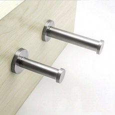 욕실걸이 다용도 스텐 옷걸이 가방 수건 고리 10cm 12196, 1개