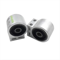 2PCS 전면 하부 팔 부싱 서스펜션 부싱을위한 Chevy Captiva 2006-2010 9680-9676 96809676, 은