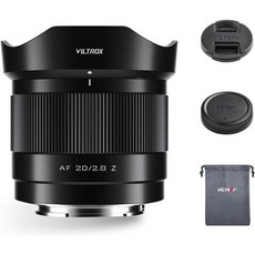 니콘용 빌트록스 40mm f2.5 Z 렌즈 니콘 카메라 Z5 Z6 Z7 Z8 Z9 Z30 Z50 모델용 F2.5 마운트 풀 프레임 AF 프라임 와이드 앵글 오토포커스, AF 20/F2.8 Z, 1개