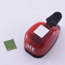 우표펀치 모양 펀칭기 눈꽃 미니 우표 DIY 특대형, 1개, 중형 20x22mm 우표틀